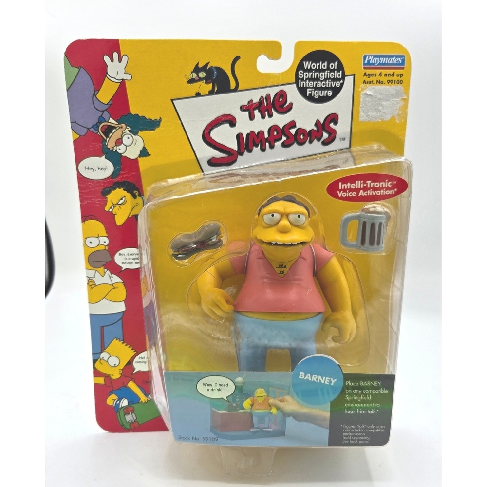 The Simpsons: World of Springfield‎ Interactive Figure - Barney Gumble